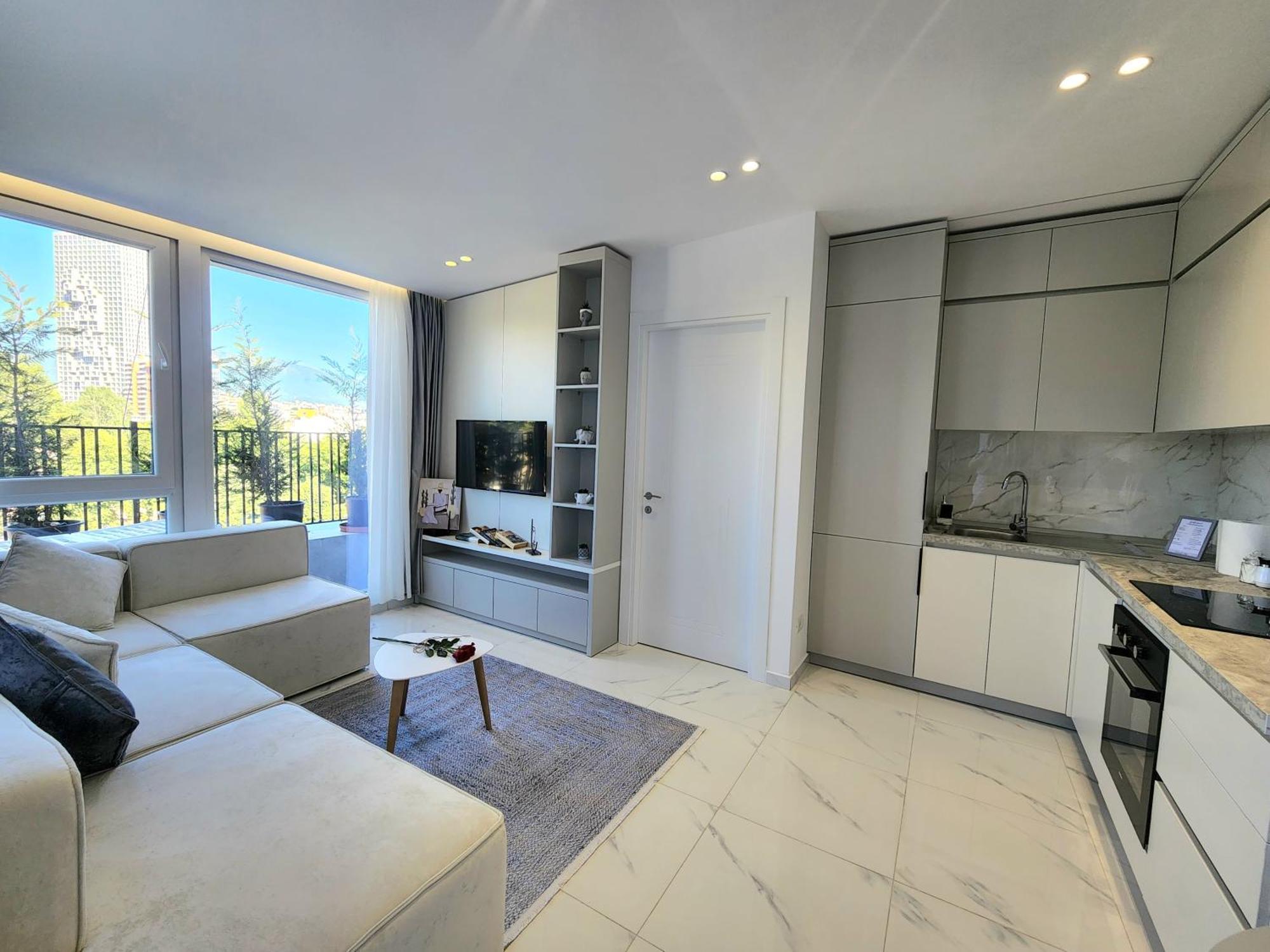 Penthouse With A City View 티라나 외부 사진